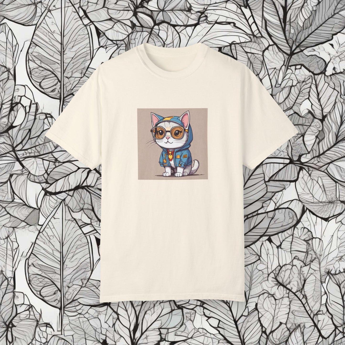 Cool Cat Illustrated Unisex T-Shirt - Perfect for Pet Lovers