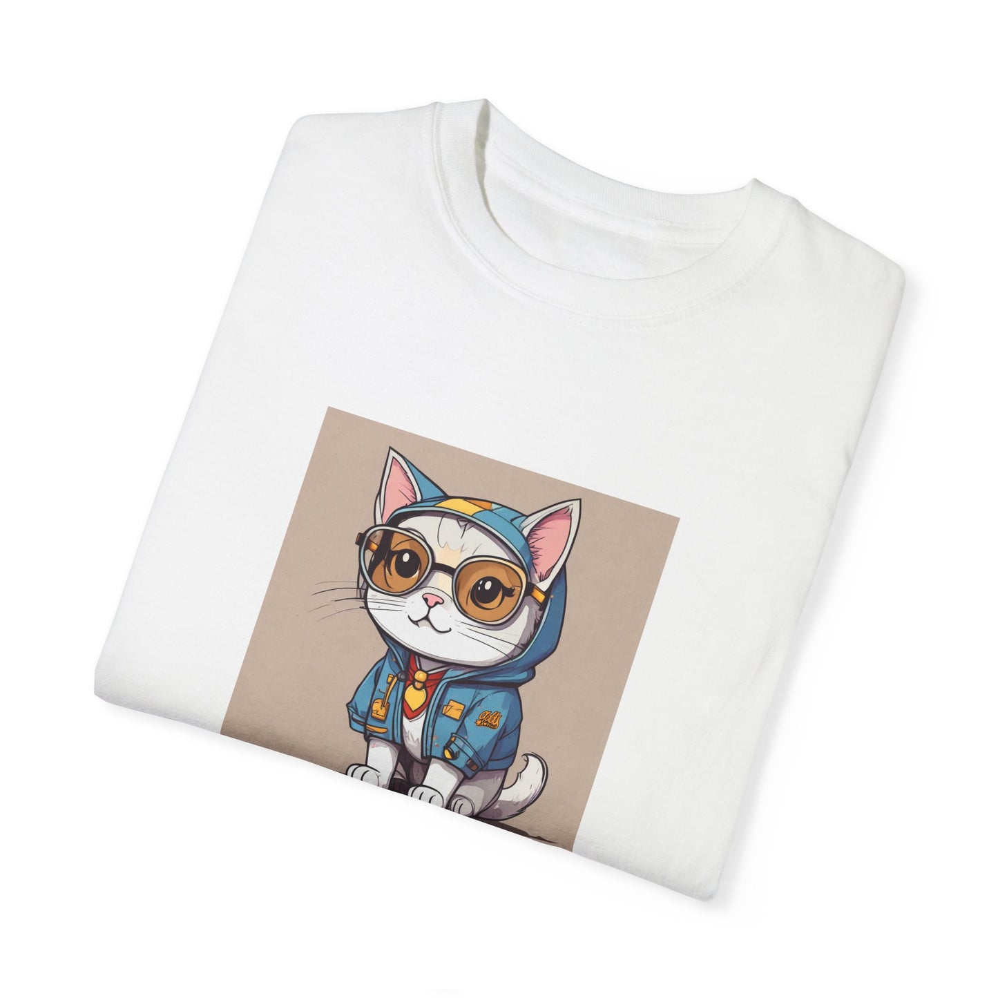 Cool Cat Illustrated Unisex T-Shirt - Perfect for Pet Lovers