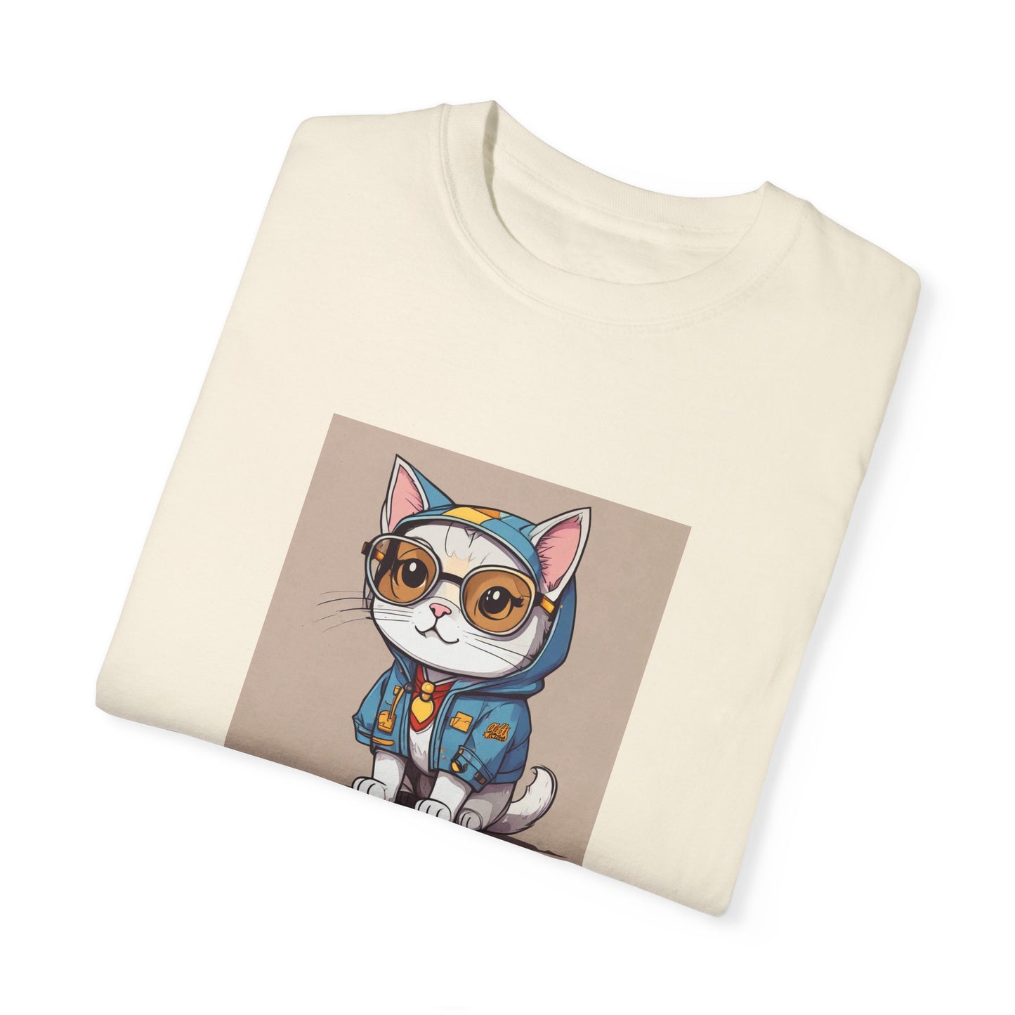 Cool Cat Illustrated Unisex T-Shirt - Perfect for Pet Lovers