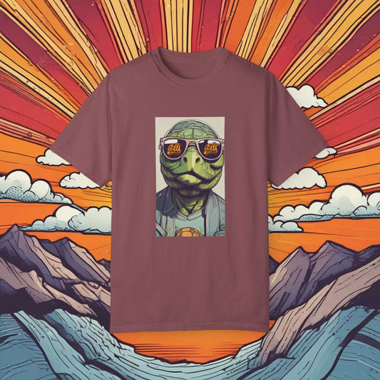 Cool Turtle Graphic Unisex T-Shirt - Perfect for Beach Lovers
