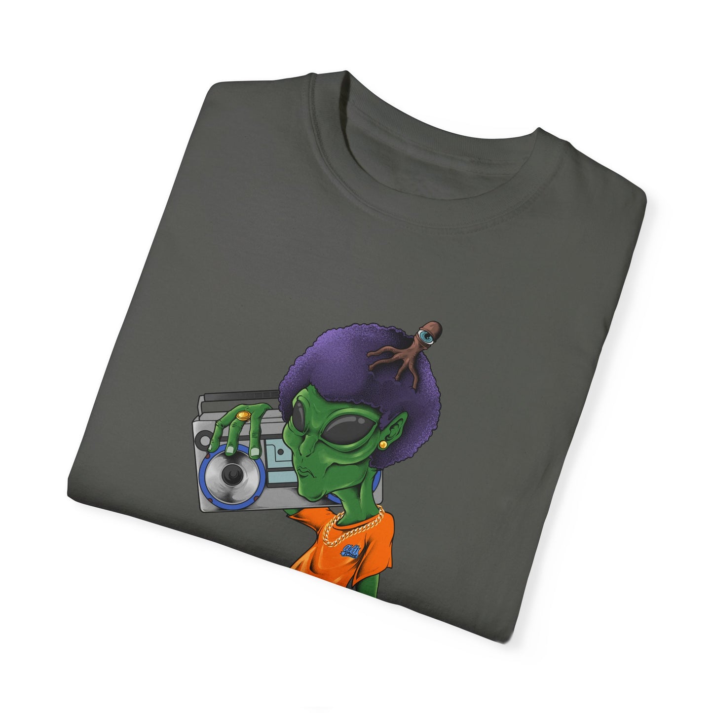 Alien Afro Unisex Tee