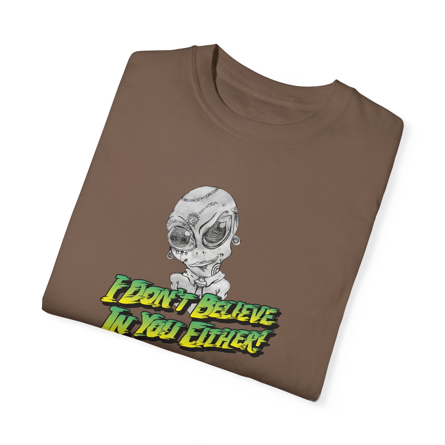 Alien Face Tattoos Unisex T-shirt